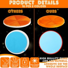 Cunno reflector on bicycle increasing nighttime visibility for safer riding