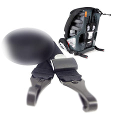 Cuplu front view showing strap pack and quick-install benefit