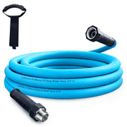 Cupohus front view of hose packaging showing product and benefits