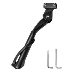 CuraceQ kickstand front view showing compact aluminum stand and stable profile