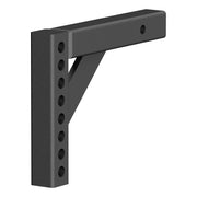 CURT front view of 17120 shank showing 2" receiver fit and robust finish