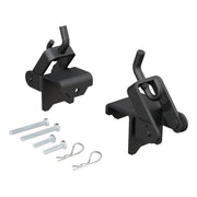CURT 17208 front view showing bolt-on brackets and finish for reliable mounting