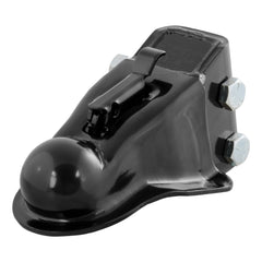 CURT 25330 front view showing coupler face and secure fit, durable connection benefit