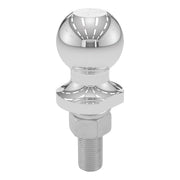CURT 40015 front view showing ball size and durable chrome finish benefit