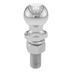CURT 40020 front view showing chrome ball and clean finish for reliable towing