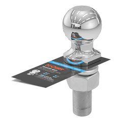 CURT 40020 zinc-plated hex nut and helical lock washer included for anti-loosening benefit