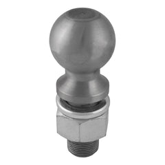 CURT 40085 front view raw steel ball showing durable finish and capacity