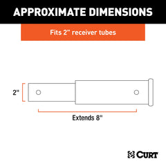 CURT close-up of robotic welds and tube detail for durable fit