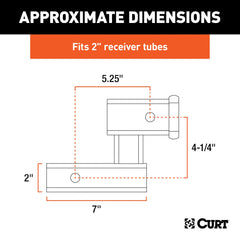 CURT weld detail close-up illustrating robotic welds and durable strength benefit