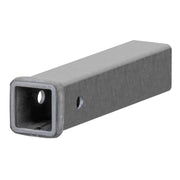 CURT 49120 front view showing 2x2 opening and weld-ready raw finish, durable fit