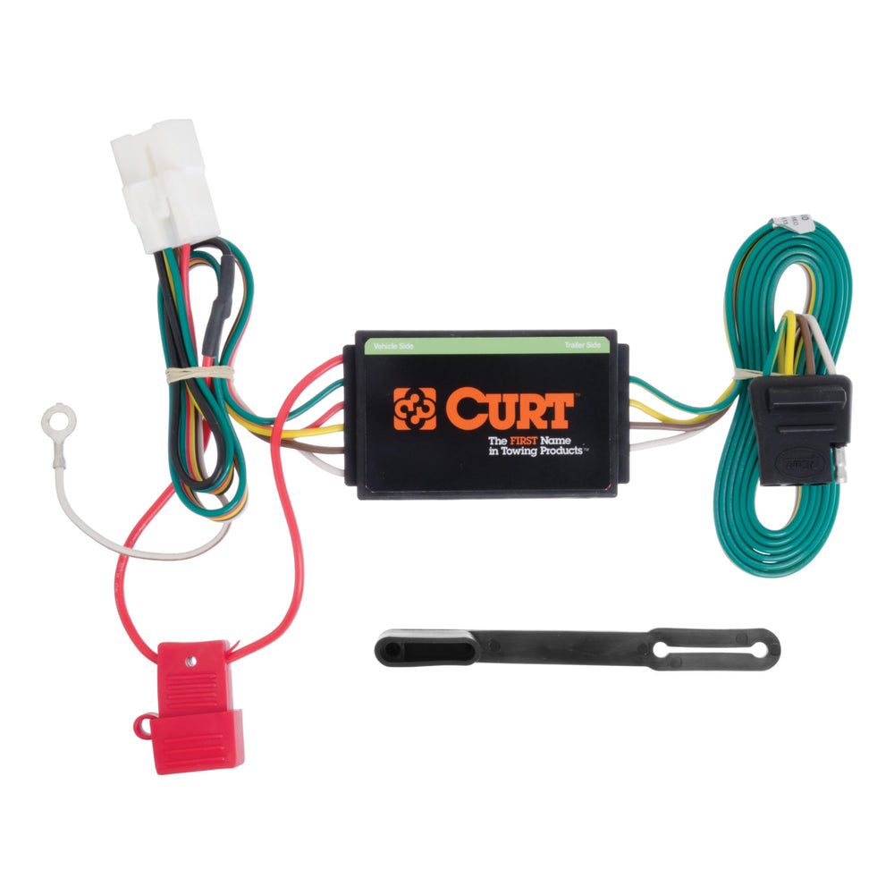 CURT front socket view showing trailer socket for easy towing