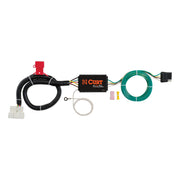 CURT front view of 56291 connector showing clean plug design and quick hookup