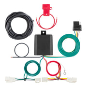 CURT front connector view showing clean plug design and easy hookup