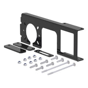 CURT 58000 front view showing secure hitch-mounted connector location and improved organization