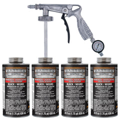 Custom Shop front packaging showing four 28-oz cans protecting undercarriage