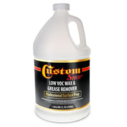 Custom Shop front gallon bottle showing product and easy-pour handling benefit