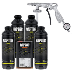 Custom Shop U-Pol spray gun and regulator providing control for even finish