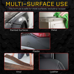 Custom Shop in-use on automotive panel removing dust for better adhesion