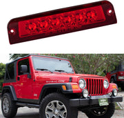 Cxdar front-mounted third brake light showing clear lens and red LEDs for improved visibility