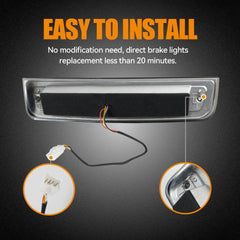 Cxdar installed on Ram truck back view demonstrating proper fit and safety
