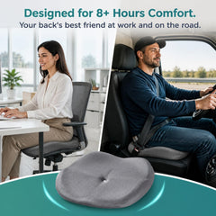 Cxprctpu coccyx cutout detail protecting tailbone and reducing spine pressure