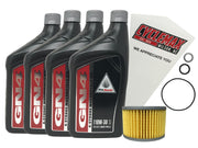 CYCLEMAX kit front packaging showing complete Pioneer 700 oil change set and convenience