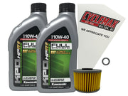 Cyclemax kit front packaging showing contents and KLX300 compatibility benefit