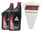 CYCLEMAX two-bottle pack front view showing kit benefits