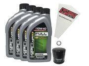 Cyclemax kit packaging front view showing complete Z900 oil change convenience