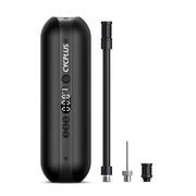 CYCPLUS front view of compact inflator showing slim profile and portability