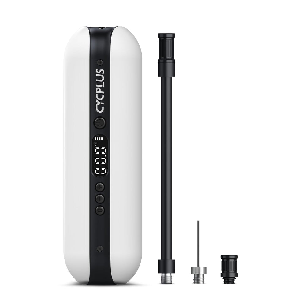 CYCPLUS front view of pump showing controls and compact design for easy transport