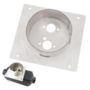 CYDZSW front view plate showing secure heater seating and neat fit