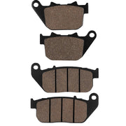 Cyleto packaging showing front and rear pad set and clear fitment benefit