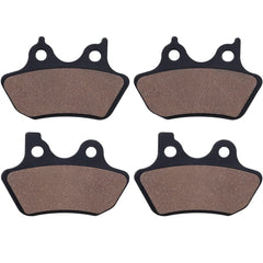 Cyleto packaging showing front and rear brake pads and model fitment benefits
