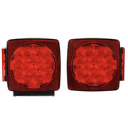 CZC AUTO front view of left and right tail lights showing full function and visibility