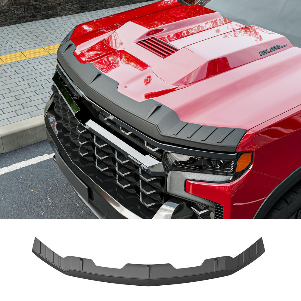 czmenghe front view installed on Silverado shows clean protection benefit