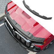CZmenghe hood deflector front view installed showing protective profile and improved look