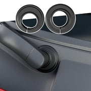 CZmenghe front view of wiper hole cover showing shape and fit benefit