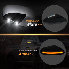 D-Lumina installed on passenger side demonstrating uniform illumination