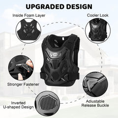 DA Y03 back armor panel highlighting broad coverage and impact dispersion