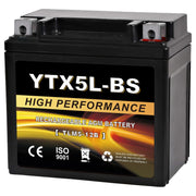 Daakmax battery front view showing compact case and model labeling for easy identification