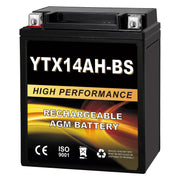 Daakmax battery front angle showing compact sealed case and durable design benefit