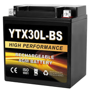 Daakmax YTX30L-BS front view showing compact case and mounting benefits
