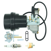DABAZUALY carburetor front assembly showing fitment and improved fuel flow