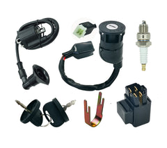 DABAZUALY ignition kit front packaging showing all included parts and compatibility