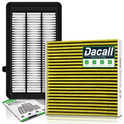 Dacall front packaging showing both cabin and engine filters, easy maintenance benefit