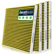 Dacall front packaging showing four cabin filters and model fit for Freightliner