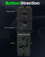 Dacall switch installed in dashboard restoring factory-style operation benefit