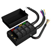 DAIERTEK front view of fuse relay box showing organized layout and quick installation benefit