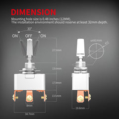 DaierTek view of copper terminals and screw connections for secure, easy wiring